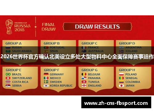 2026世界杯官方确认北美设立多处大型物料中心全面保障赛事运作